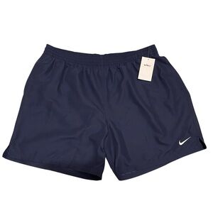 NWT Nike Swim Men's Navy Blue Swim Shorts